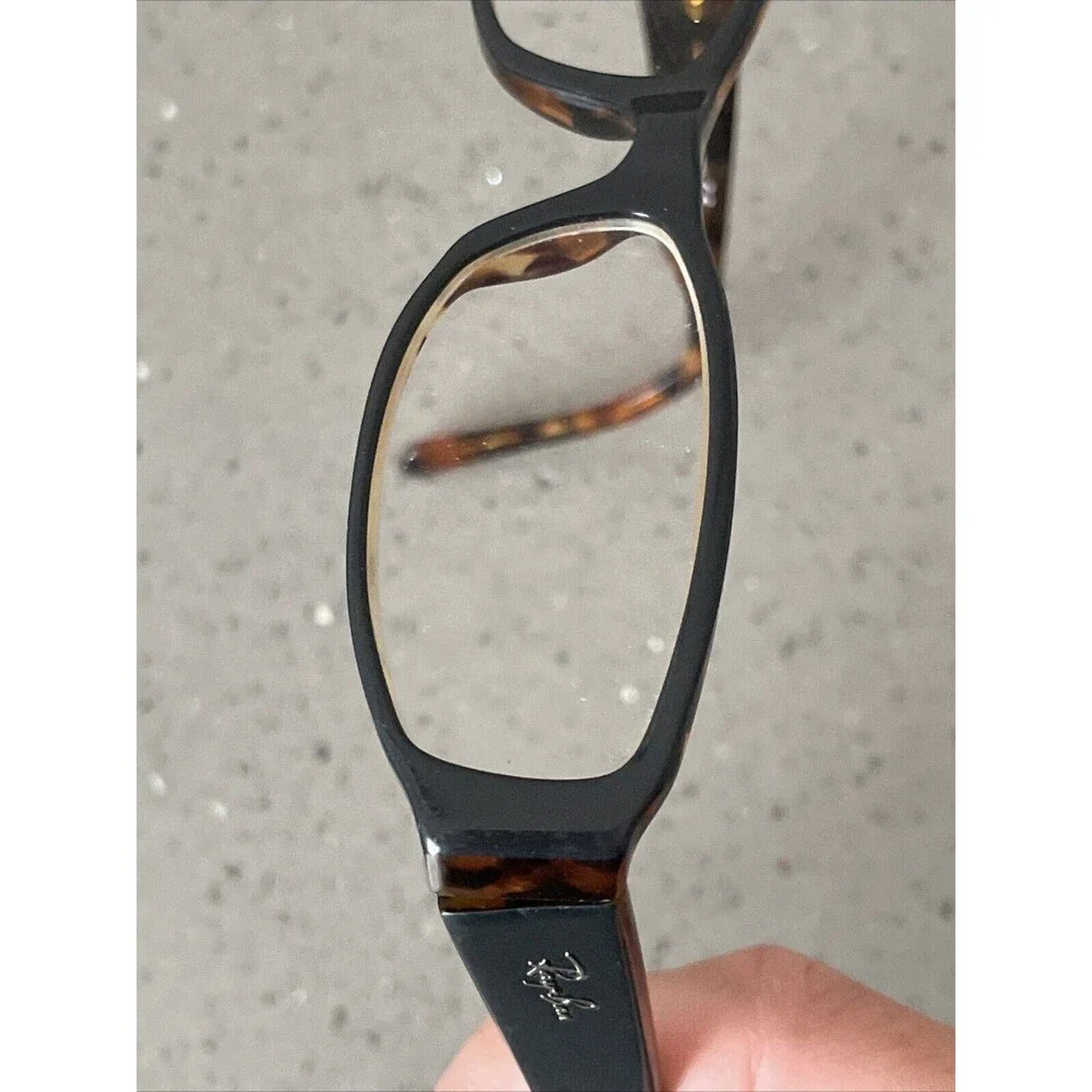 Ray-Ban Eyeglasses Frames ONLY RB5081 2147 Black Tortoise Rectangular 52-16-135